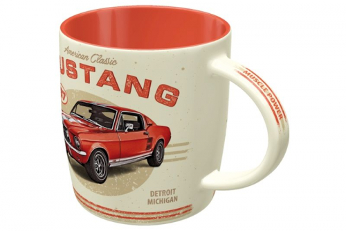 Tasse "Ford Mustang" - Rot